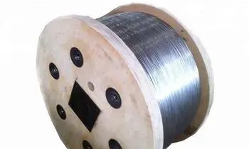 High Carbon Galfan Coating Steel Wire For Cable And Wire Rope